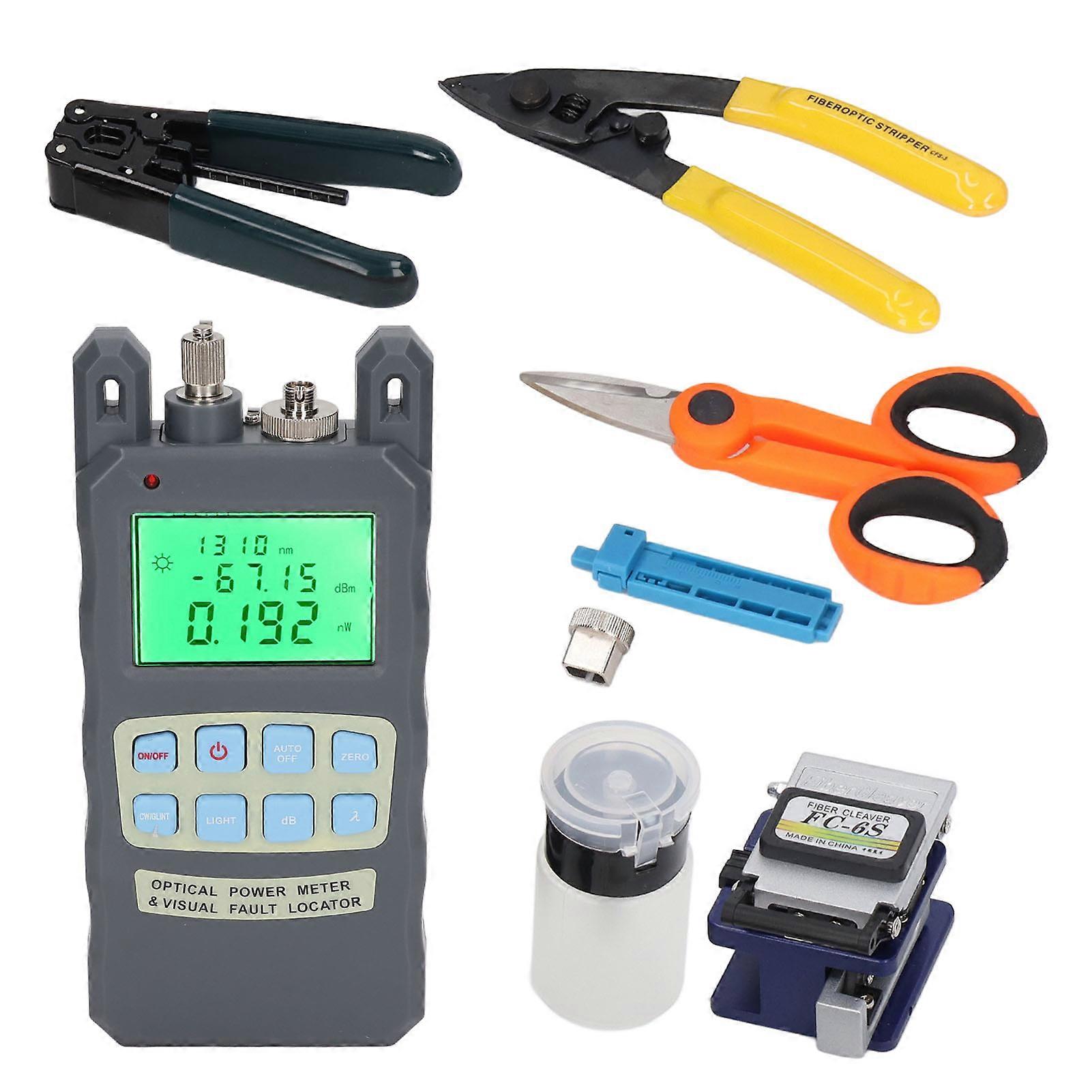 FTTH Fiber Optic Tool Kit with DXP 30D Power Meter & Miller Clamp