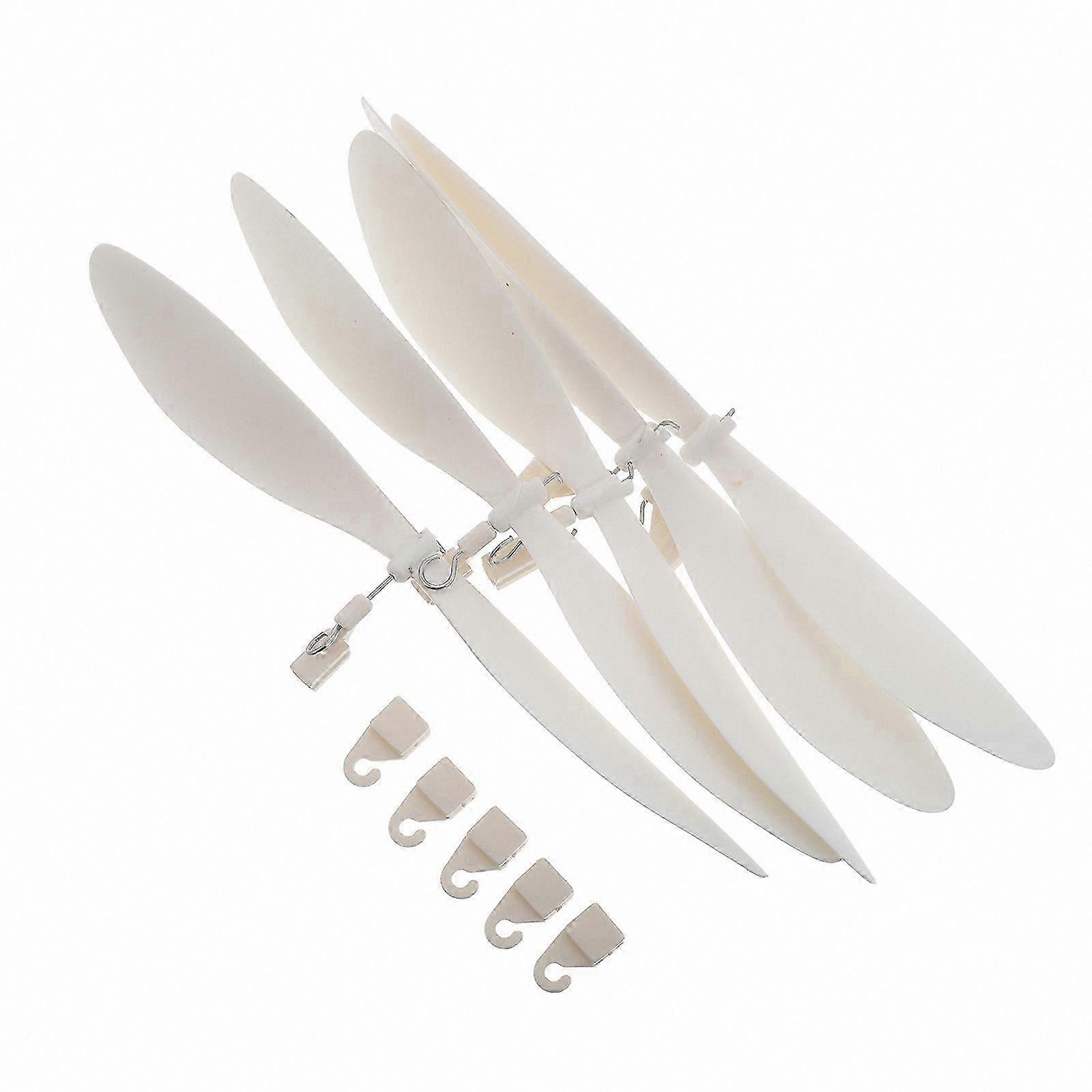 Model Aircraft Enthusiast Rubber Band Powered Propeller Toy Set, 5 Pieces for DIY Plane Projects