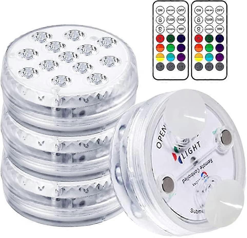 LED Underwater Pool Light Magnetic Submersible Lighting