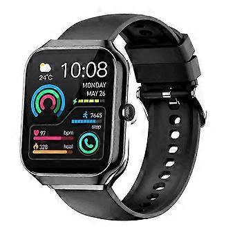Smartwatch z monitorem tętna / snu / krokomierzem, 113+ sportowy monitor fitness, wodoodporny zegarek IP68 dla Androida IOS A
