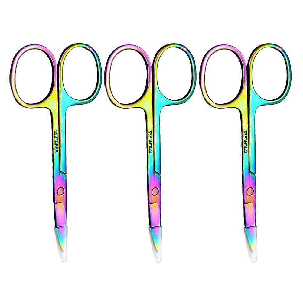 Eyebrow Trimming Tool Eyebrow Shears for Trimming Use 3Pcs Portable Set