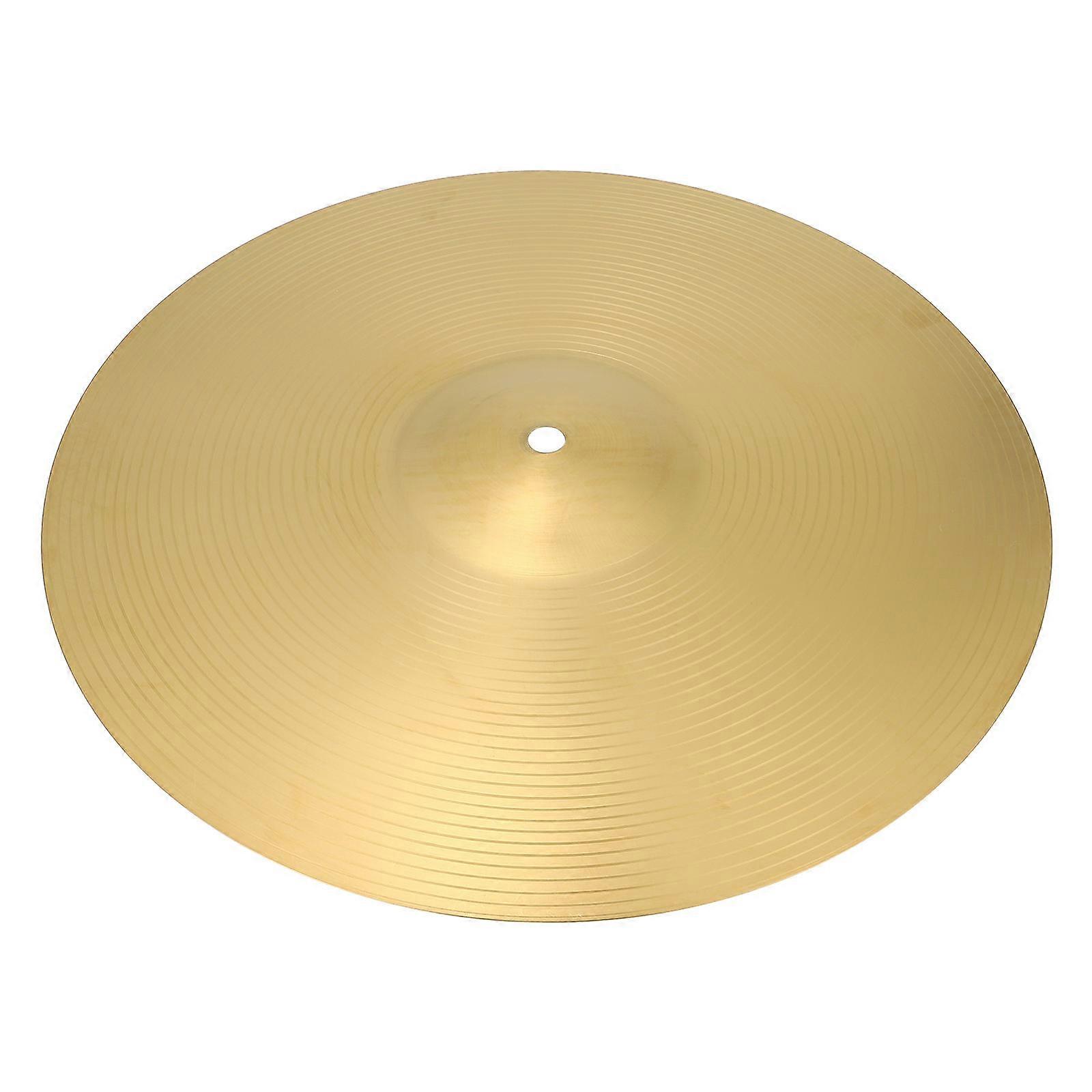 Brass Cymbal Piece for Percussion Drum Replacement Accessory
