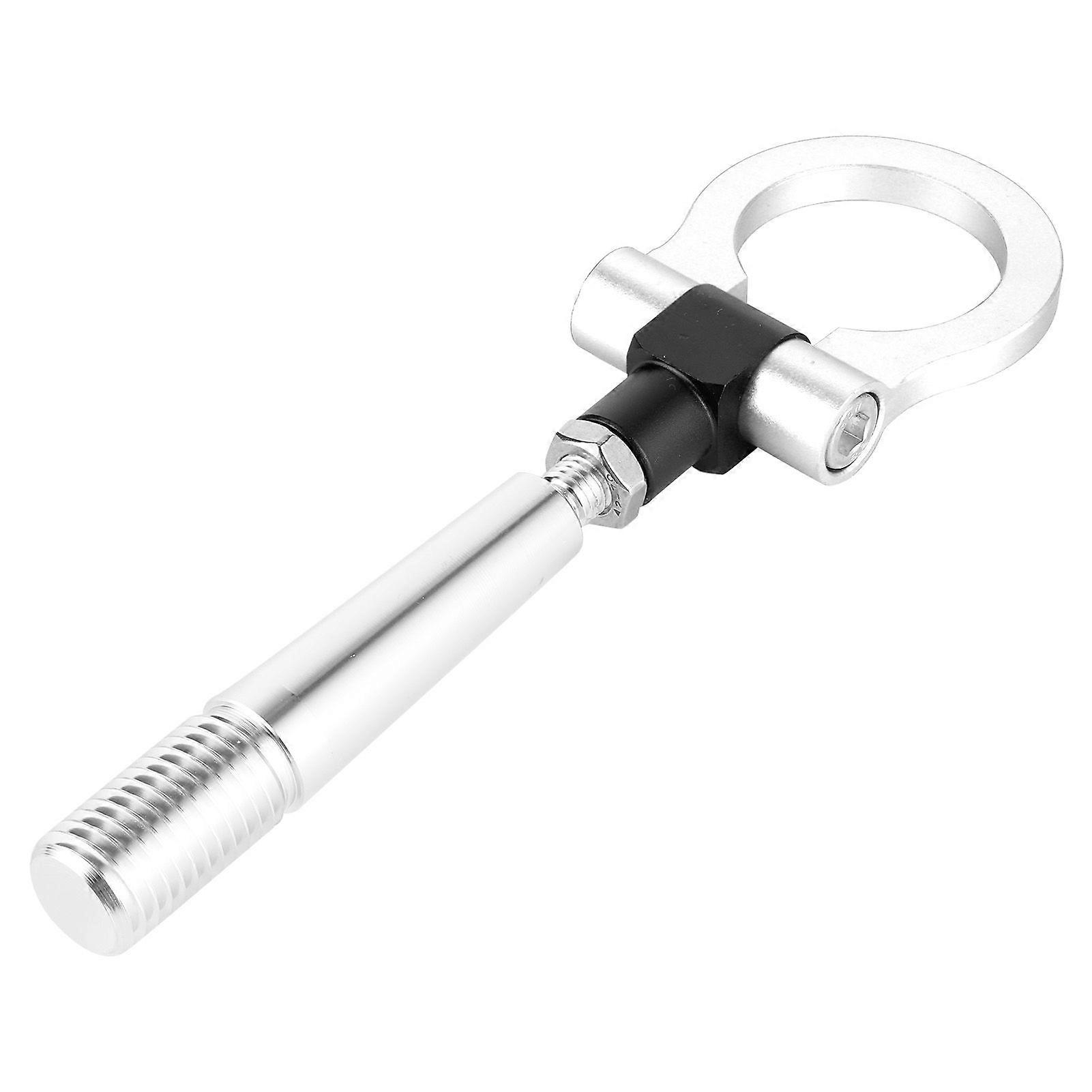 Tow Hook for JDM Style Screw on Track Racing Towing Ring Fit for Infiniti FX35/FX45/FX50 QX70Silver