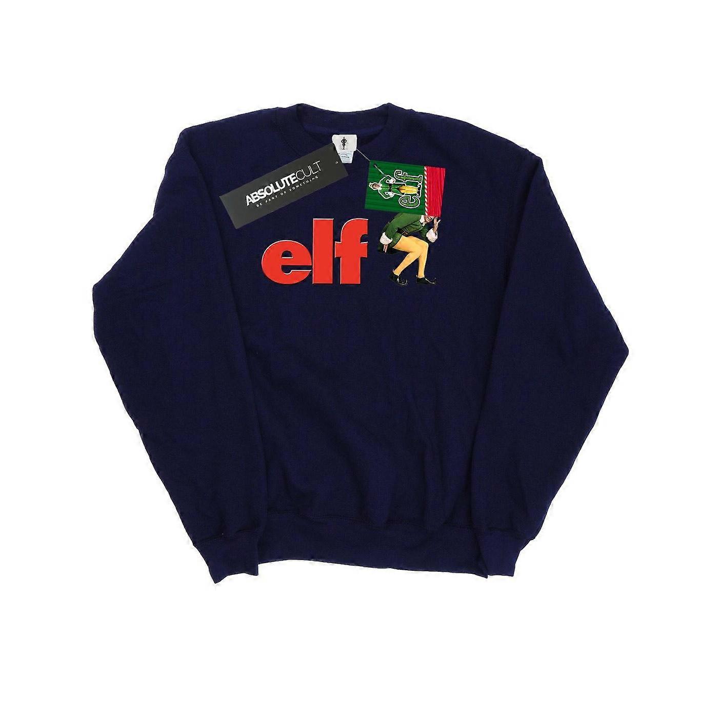 Elf Dames Gehurkte Logo Sweatshirt