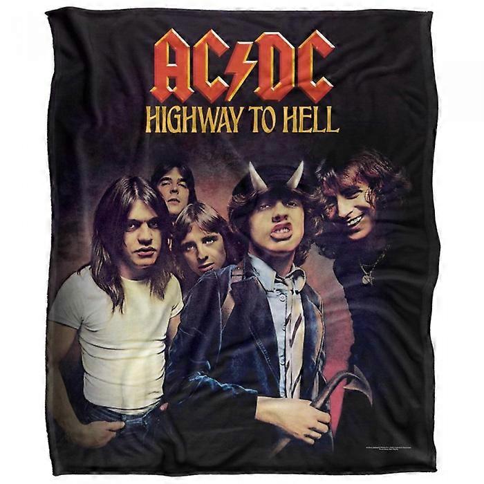 AC/DC Highway To Hell Silky Supersoft Blanket