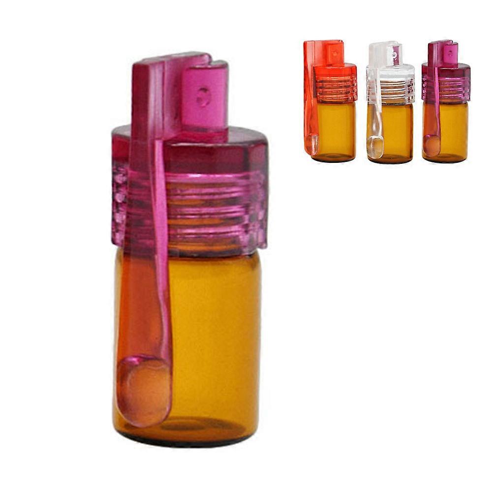 Nasal Bottle Glass Portable Pill Holder Travel Container