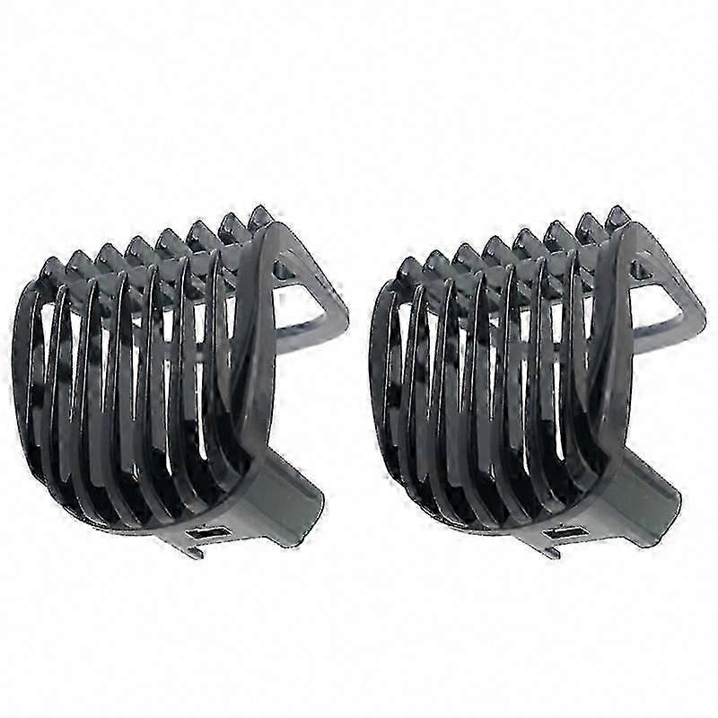 2PCS Beard Comb for Various Trimmer Models Including BT405 and QT Series - UK Style