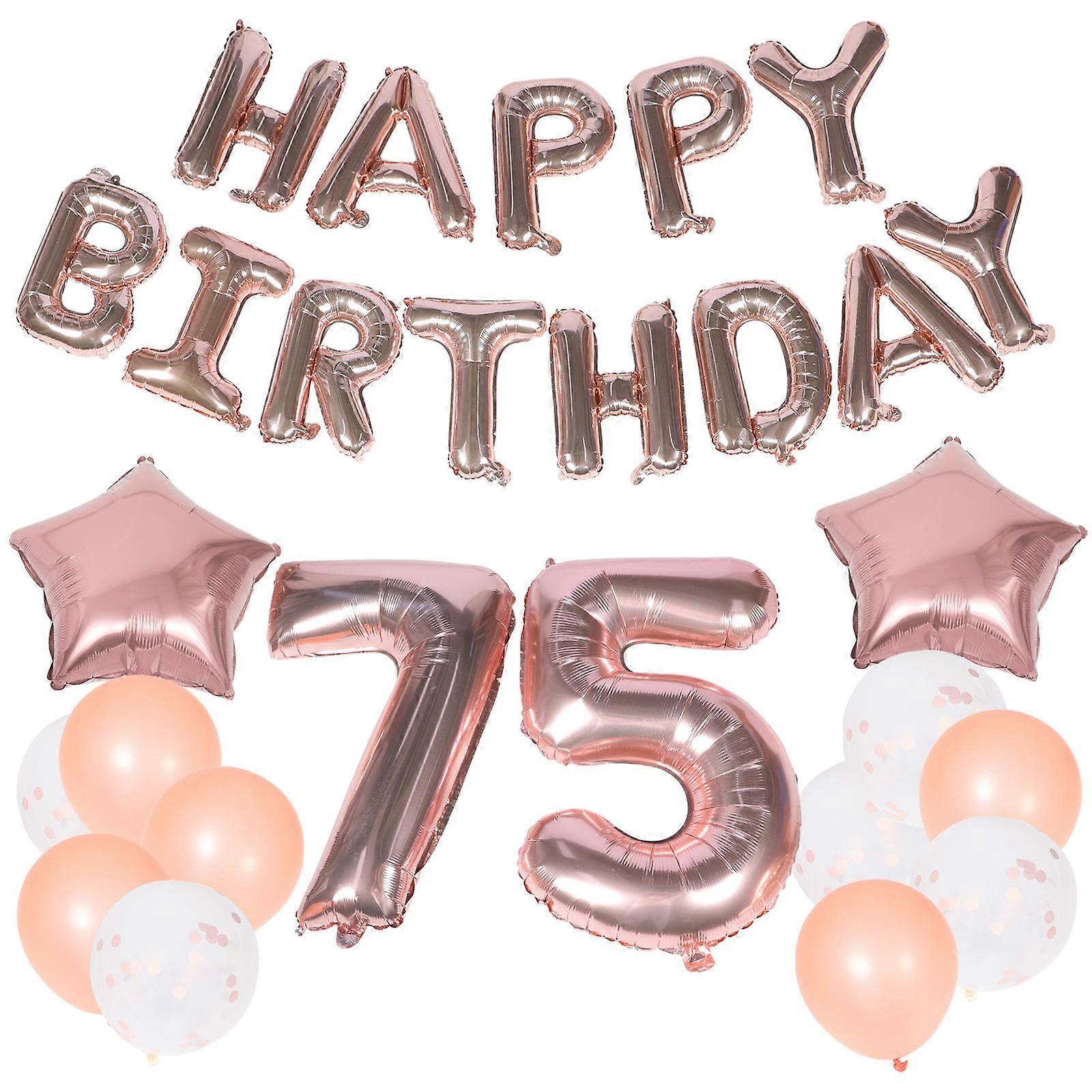 Birthday Balloons Foil Balloons for Happy Birthday Party 1Set