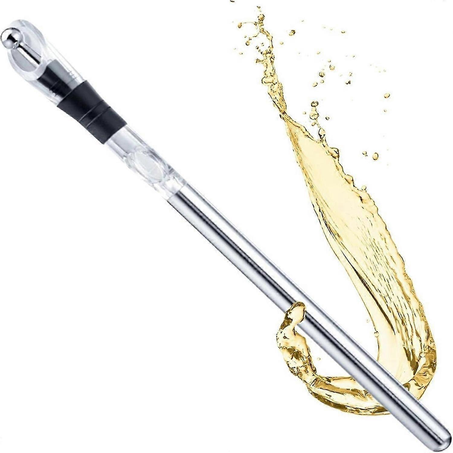 Wine Chiller with Pourer Simono - Effortless Cooling for Up to 3 Hours, Drip-Free Pouring,Silicone a