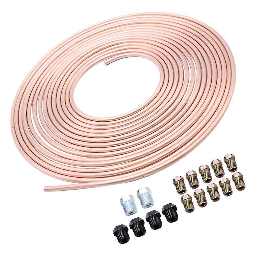 Byte av bilbromsledning för bromsrör för 1Set med rörspolekoppling