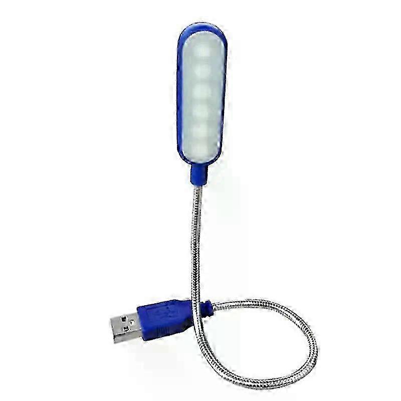 Portable USB LED Mini Book Light Reading Light Flexible 6LEDS Lamp USB Lamp For Power Bank Laptop Notebook PC Computer