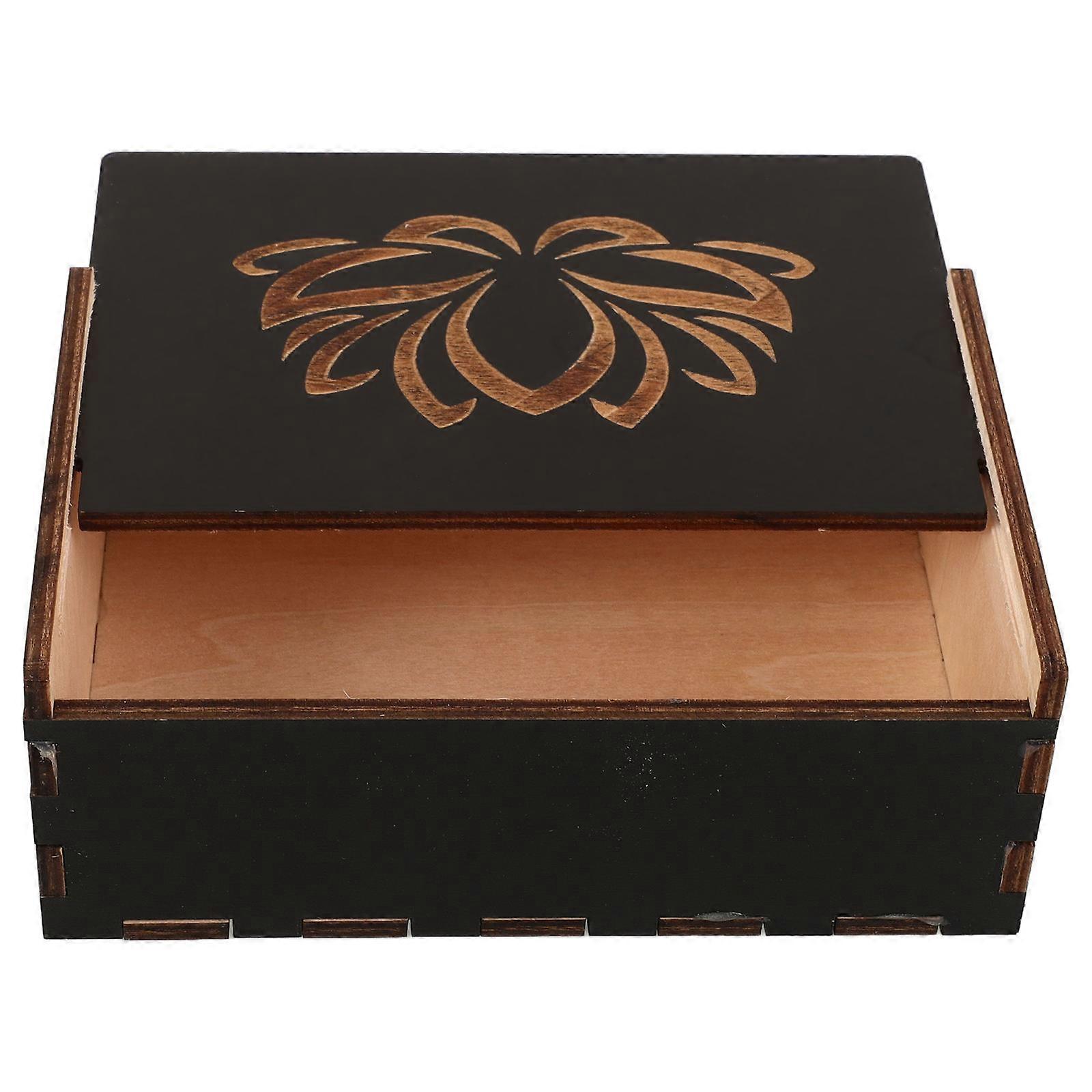 Wooden Box Small 3Pcs Set for Storage and Jewelry Organizer
