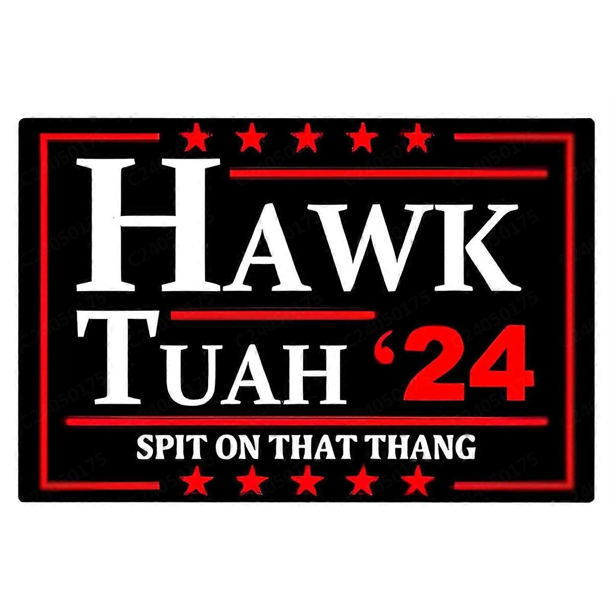 Hawk Tuah Spit on That Thang, Funny Bumper Sticker B