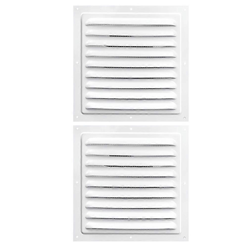Ventilation Cover Square Grille for Shed Wall Durable 8Pcs Set