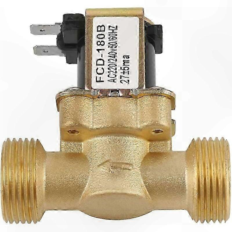 Water Supply Solenoid Valve, 220/240V G3/4 Connection for Two-Way Flow Control