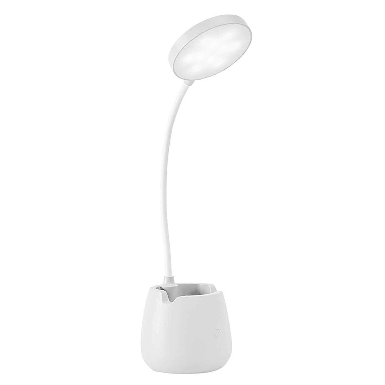 LED Reading Desk Rechargeable Flexible Bedside Lamp For Dormitory Or Bedroom