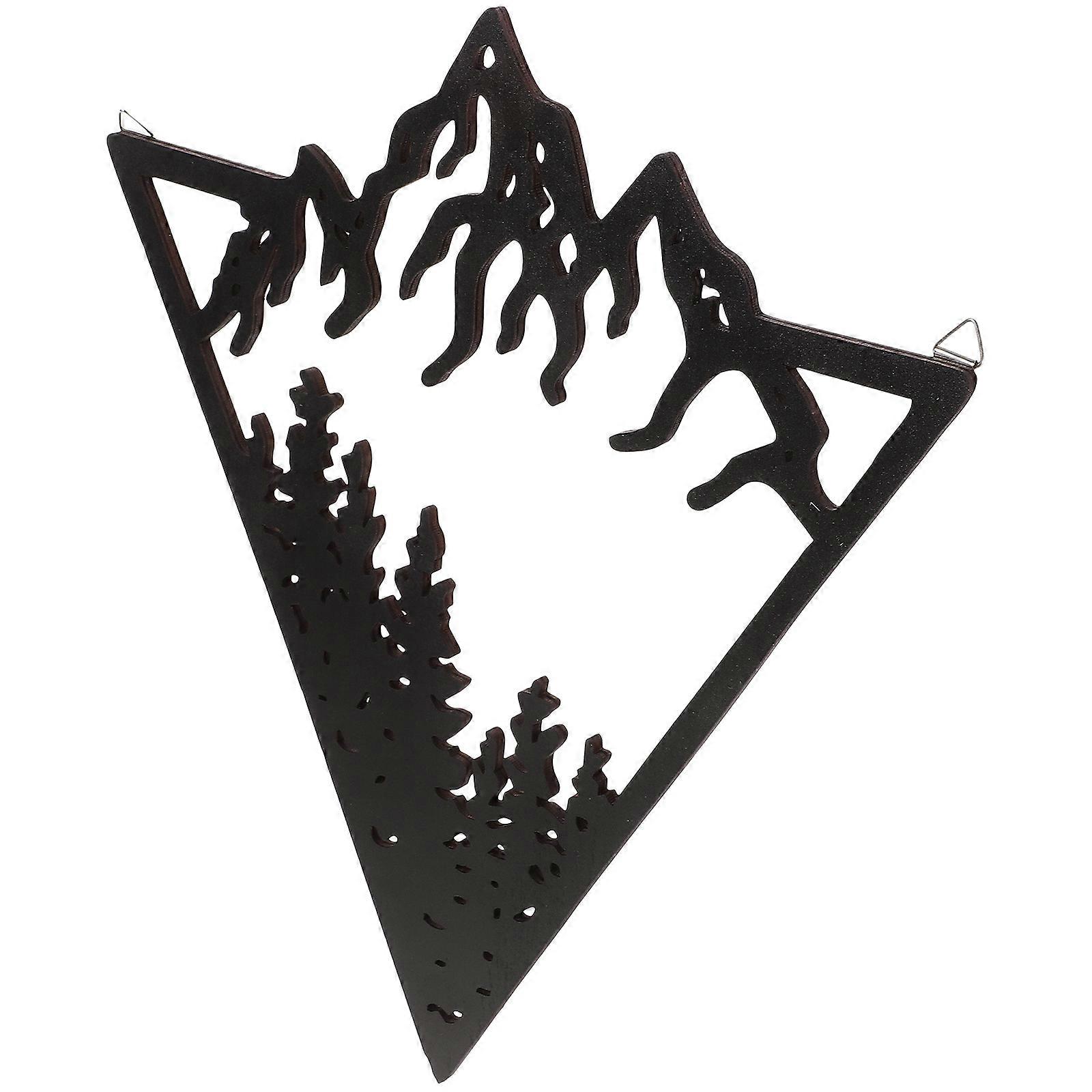 Wooden Wall Decor for Indoor Use with Scene 3Pcs Set