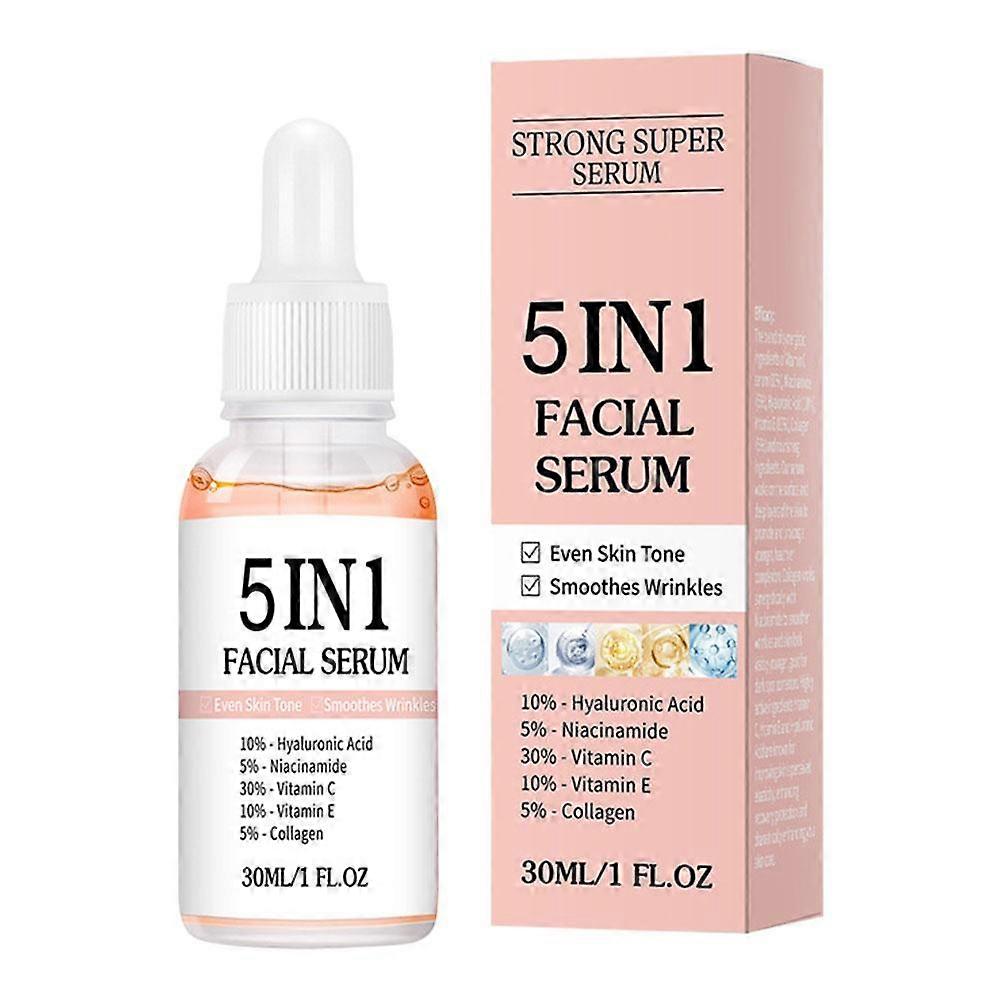 30ml Hydrating Anti-Aging Face Serum with Hyaluronic Acid and Niacinamide for All Skin Types