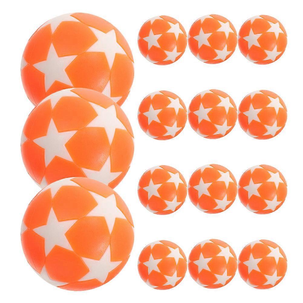 Foosball Balls Replacement 60 Pcs Spherical Tabletop Soccer Machine Birthday Parties Durable Plastic