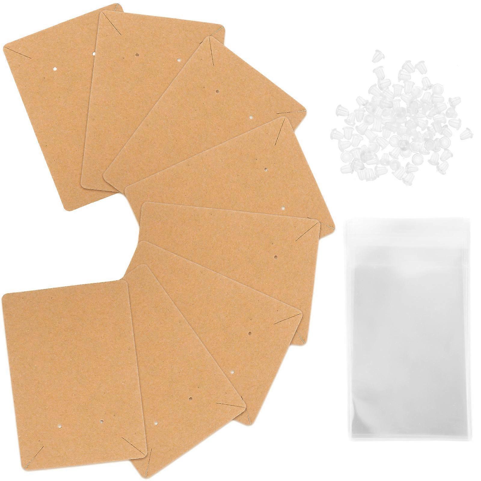 Jewelry Packaging Cards Earring Wrapping Kit for Use 3Sets