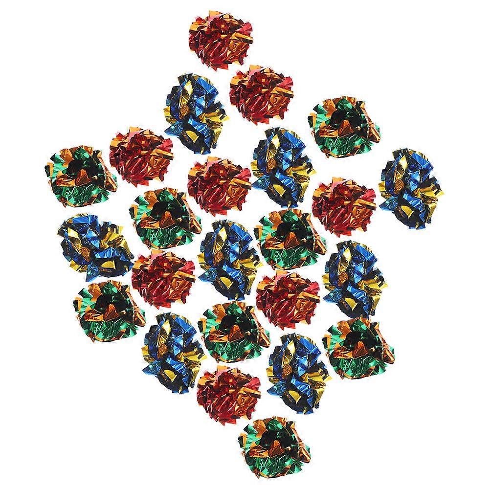 Exciting Crinkle Balls For Cats 125 Pcs Entertainment Indoor Play Ball Set