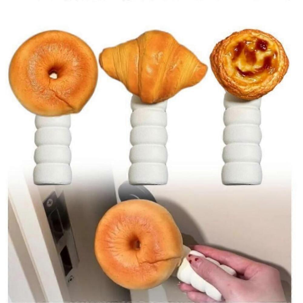 Bread Shape Door Handle Protector,Soft Anti-Scald Antifreeze Covers Protect