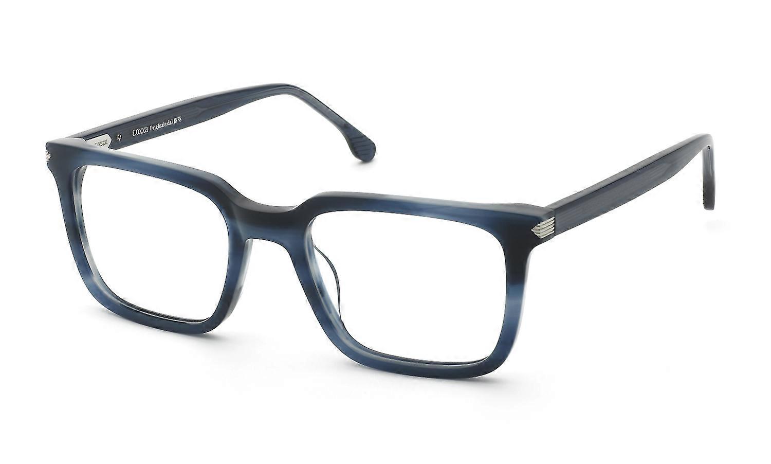 Eyewear Frames Lozza VL4387 0VAB MELANGE BLU 54/21/145 MAN