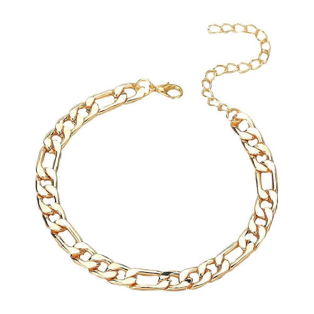 Anklet Decor Beach Metal Elements Foot Jewelry 3Pcs