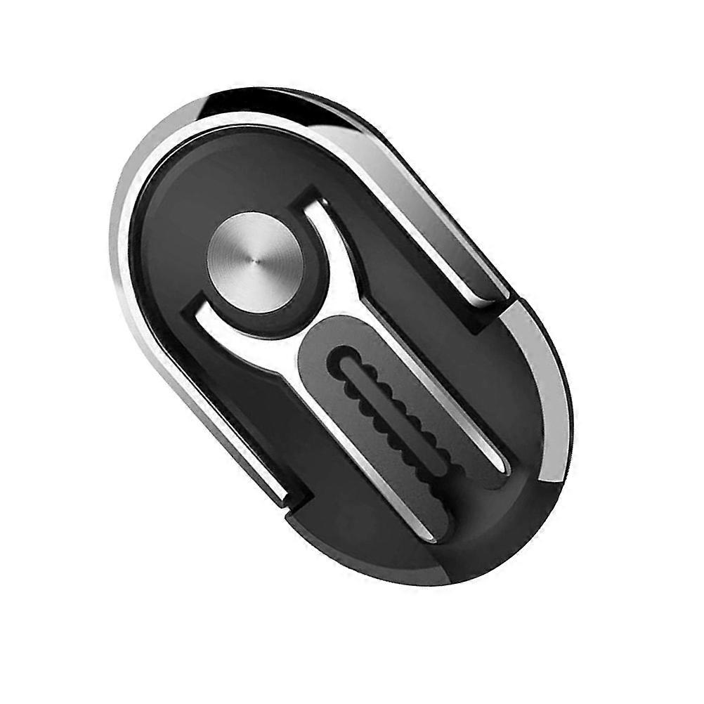 Phone Ring for Car Air Vent Holder 2Pcs Black Oval Creative Mount