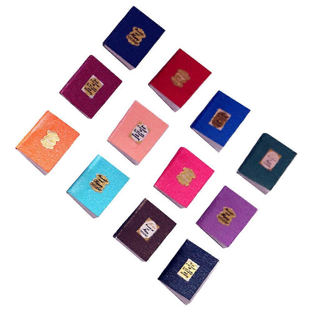 Decorative Notepad Models 24Pcs Mini Books Paper for Decoration Use