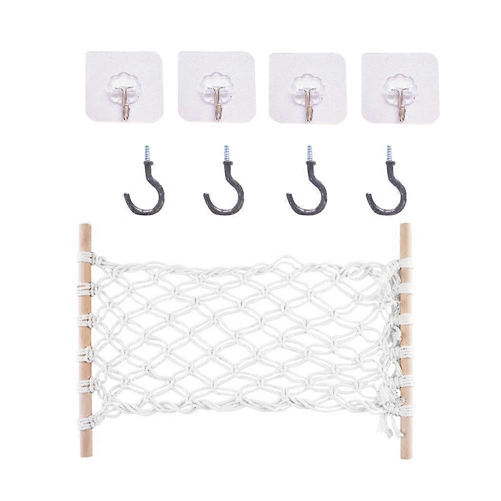 Macrame Fruit Hammock Hanging Organizer for Kitchen 5Pcs Set