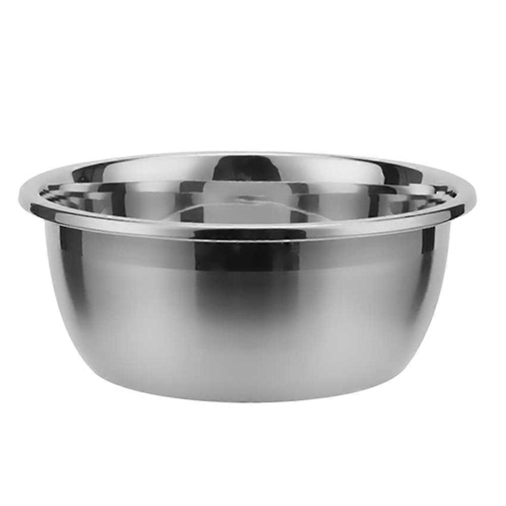 Nesting Bowl Stainless Steel for Kitchen 3Pcs Multifunctional Silver