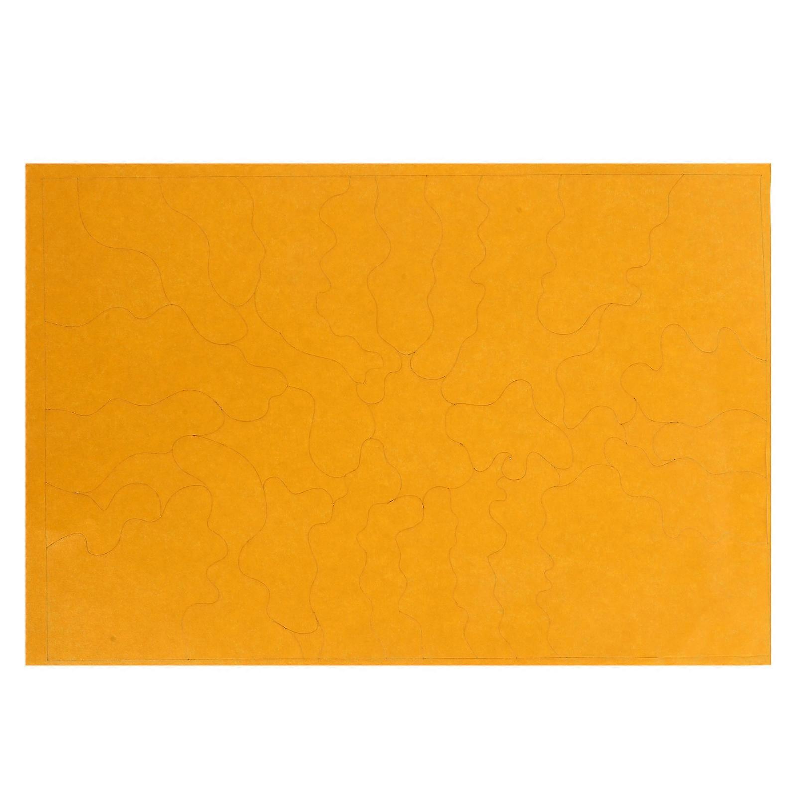 Camouflage Pattern Stencils Tape for Miniature Vehicle Models 4Pcs Yellow
