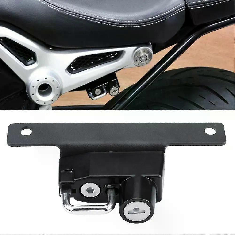 Helmet Lock for Helmetlok Helmet Lock Motorcycle Left Side Alloy Helmet Lock Mount Hook for R Nine T 2014-2016