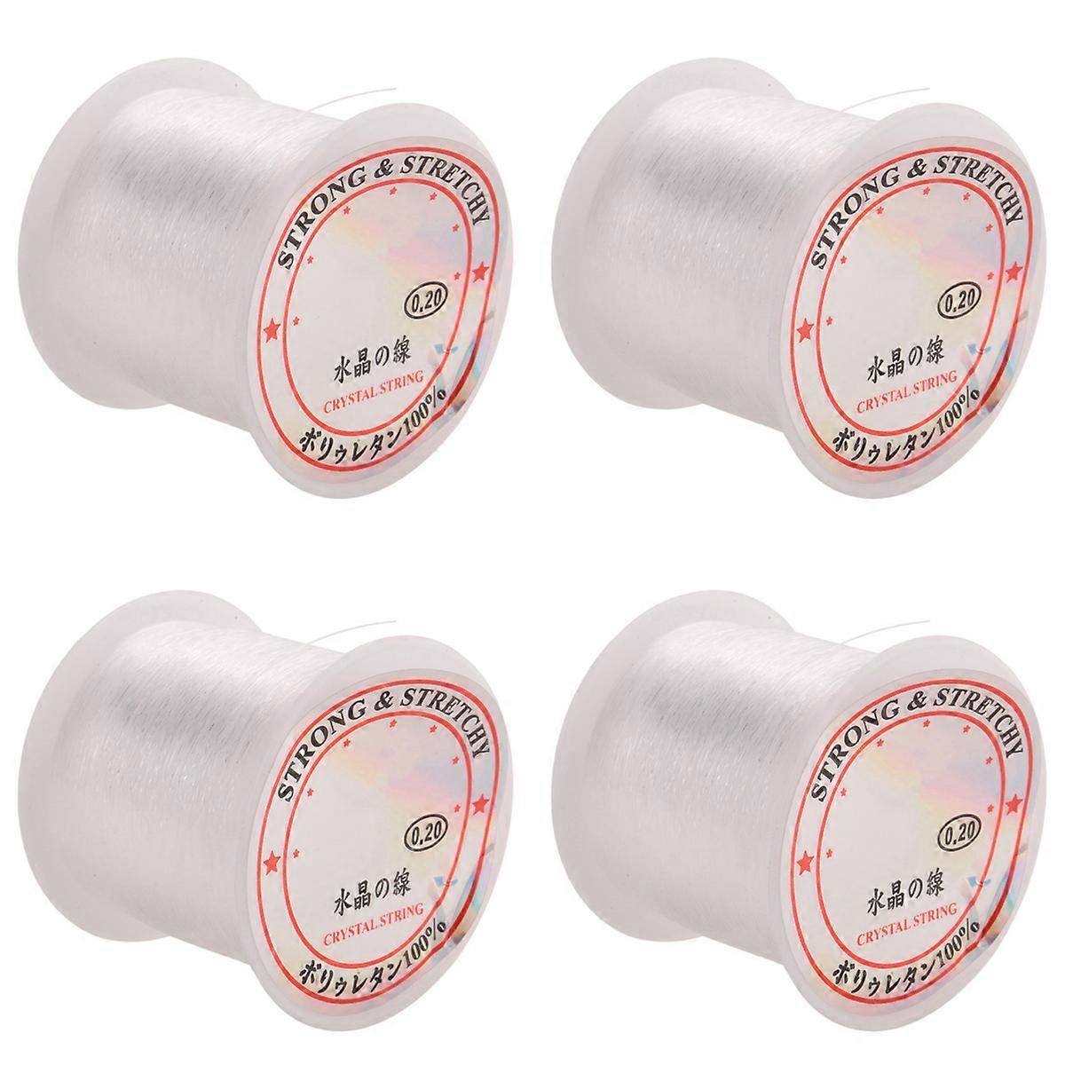 0.2mm Diameter Clear Nylon Fish Fishing Line Spool Beading String