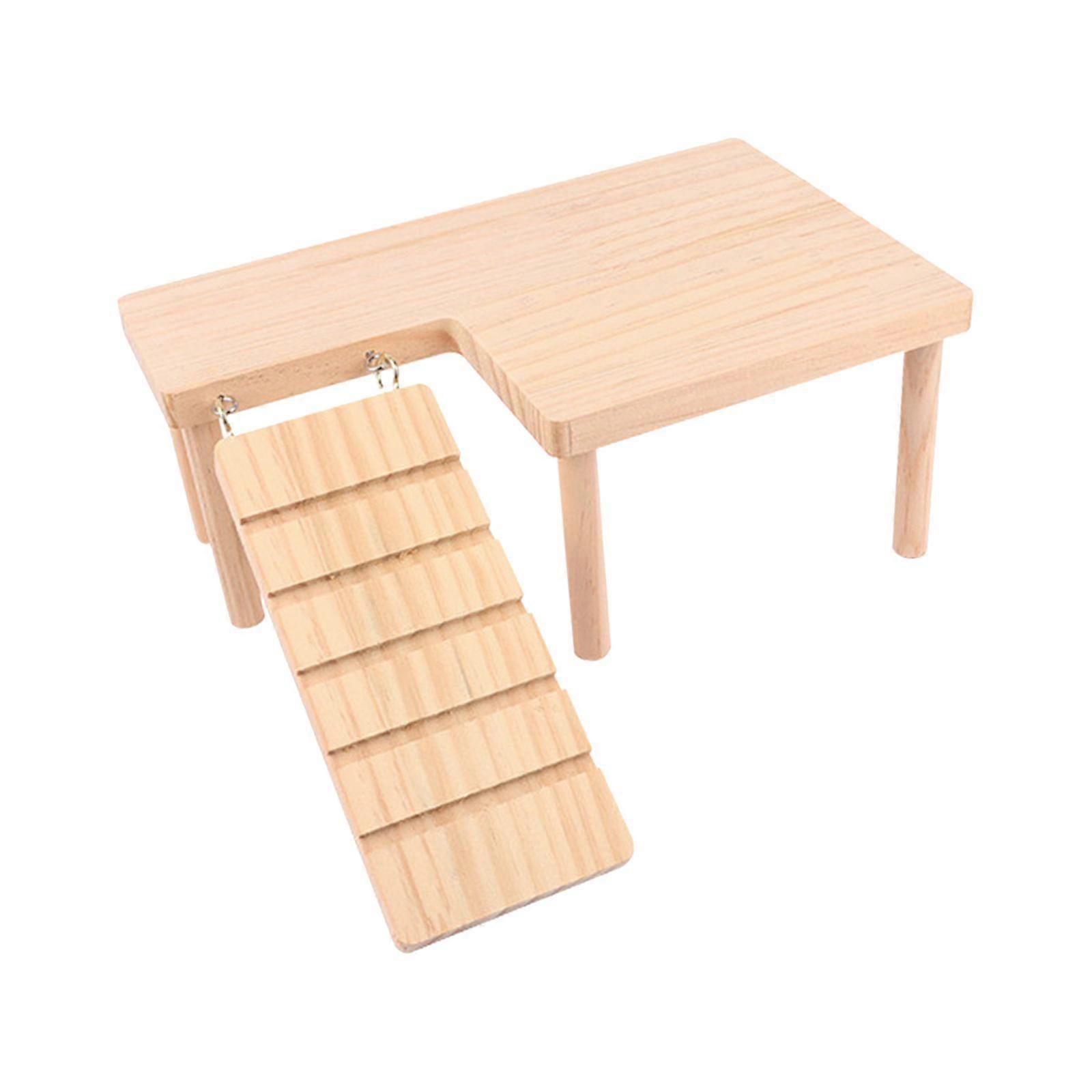 en Hamster platforms with Climbing Ladder for Mouse Gerbil Small Animals