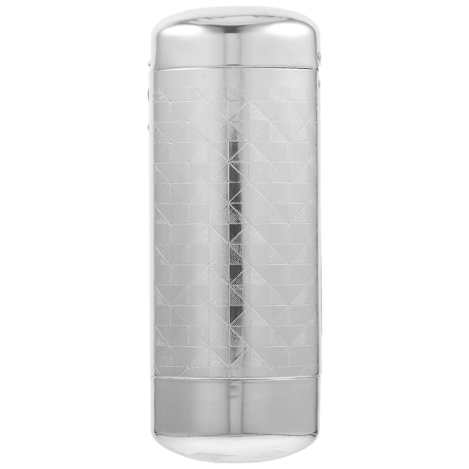 Sunglasses Hard Case Eyeglass Container for Glasses 3Pcs Silver