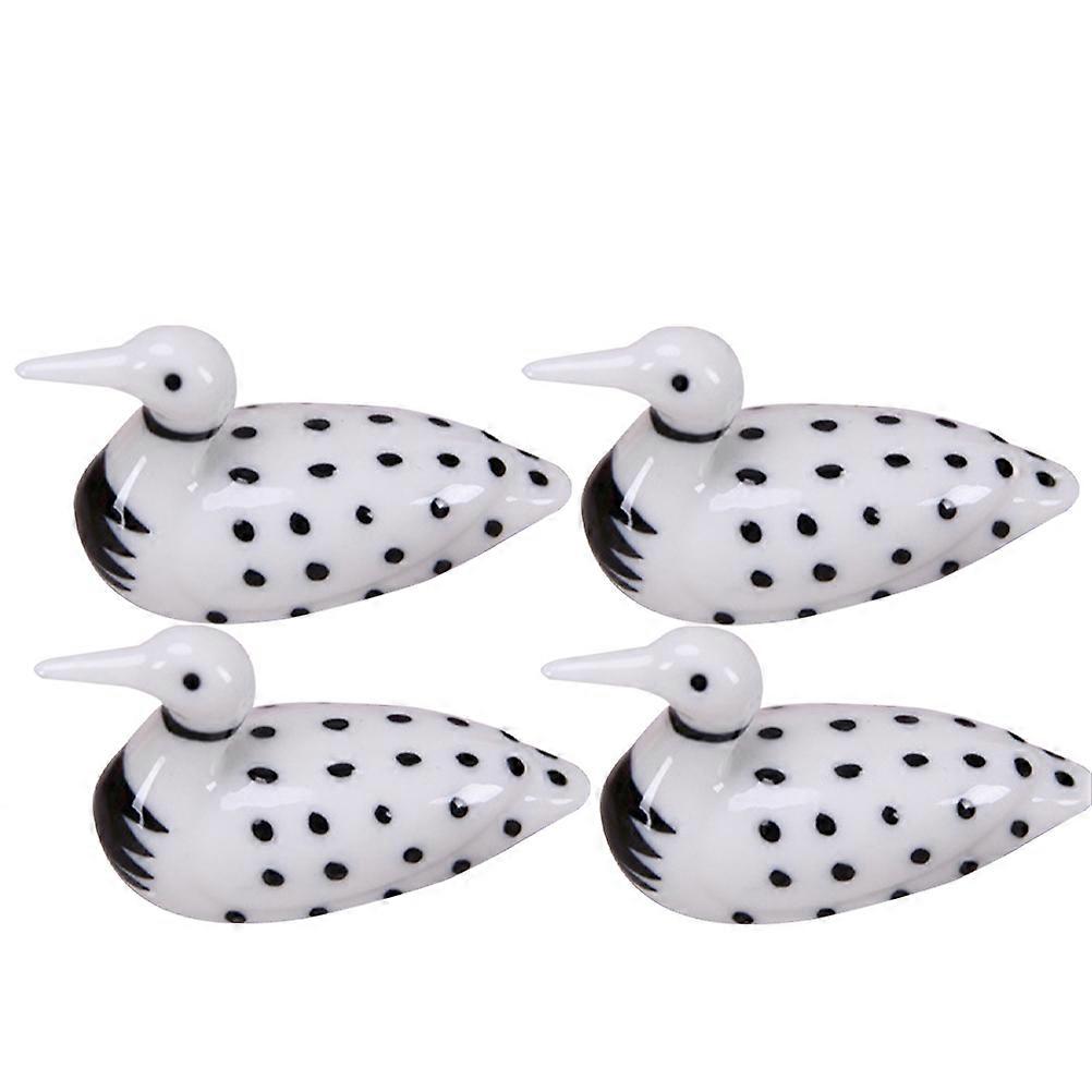 Animals Ceramic Chopstick Holders for Dining Table with 20Pcs Set