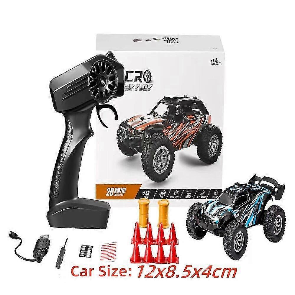 1/32 Mini RC Drift Climbing Car With LED Light Remote Control Off Road Vehicle 25-26