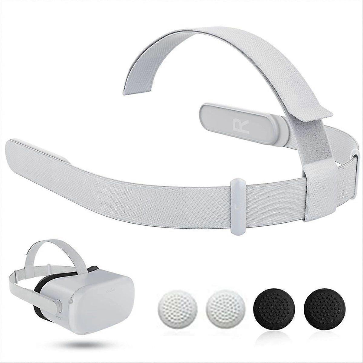 Head Strap for 2 VR Headset, Replacement Head Strap for Meta 2 VR Headband Strap with Joystick Caps