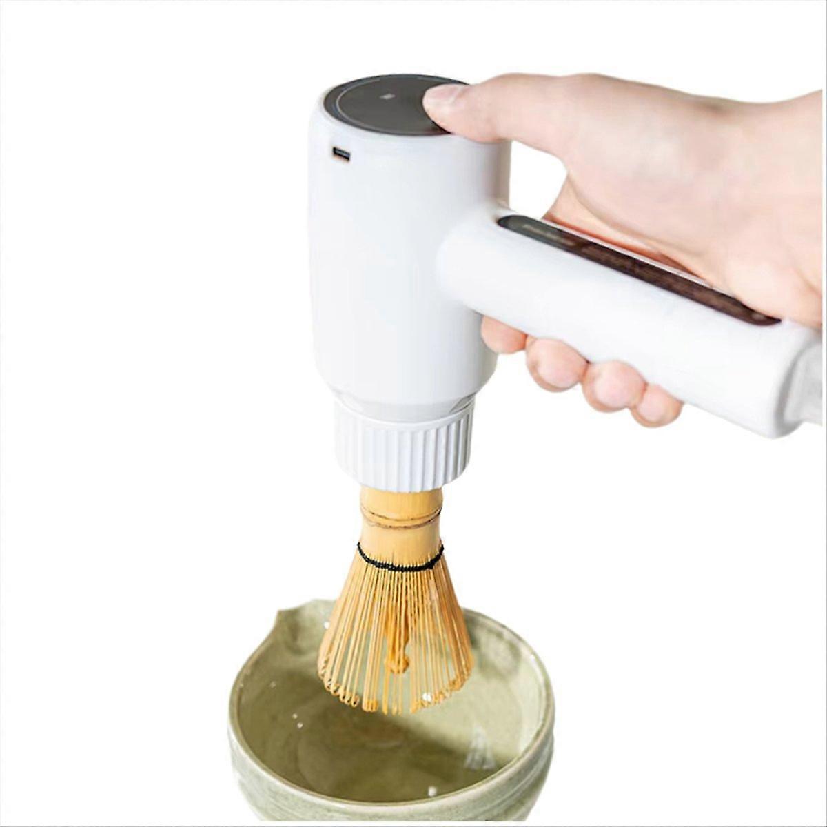 Electric Matcha Whisk Device Rechargeable Quickly Whisking Matcha Blender Tool for Home Beverage Shop DIY Tea-Making