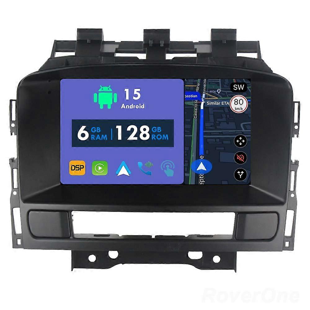 Car Radio 6G+128G CarPlay GPS Navigation Head Unit for Opel Astra J 2010 2011 2013 CD300 CD400 Android Auto Bluetooth Stereo Touch Screen
