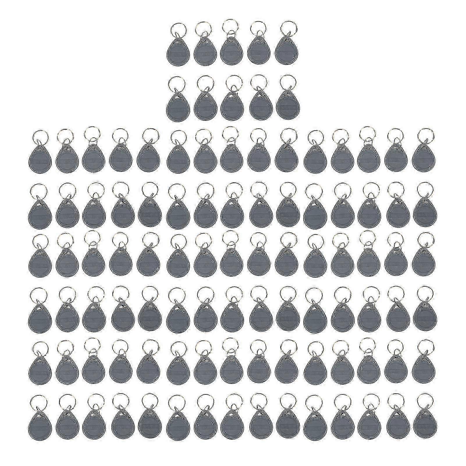 100pcs Rfid Key Fob Induct 125khz Rfid Proximity Key For Par Access