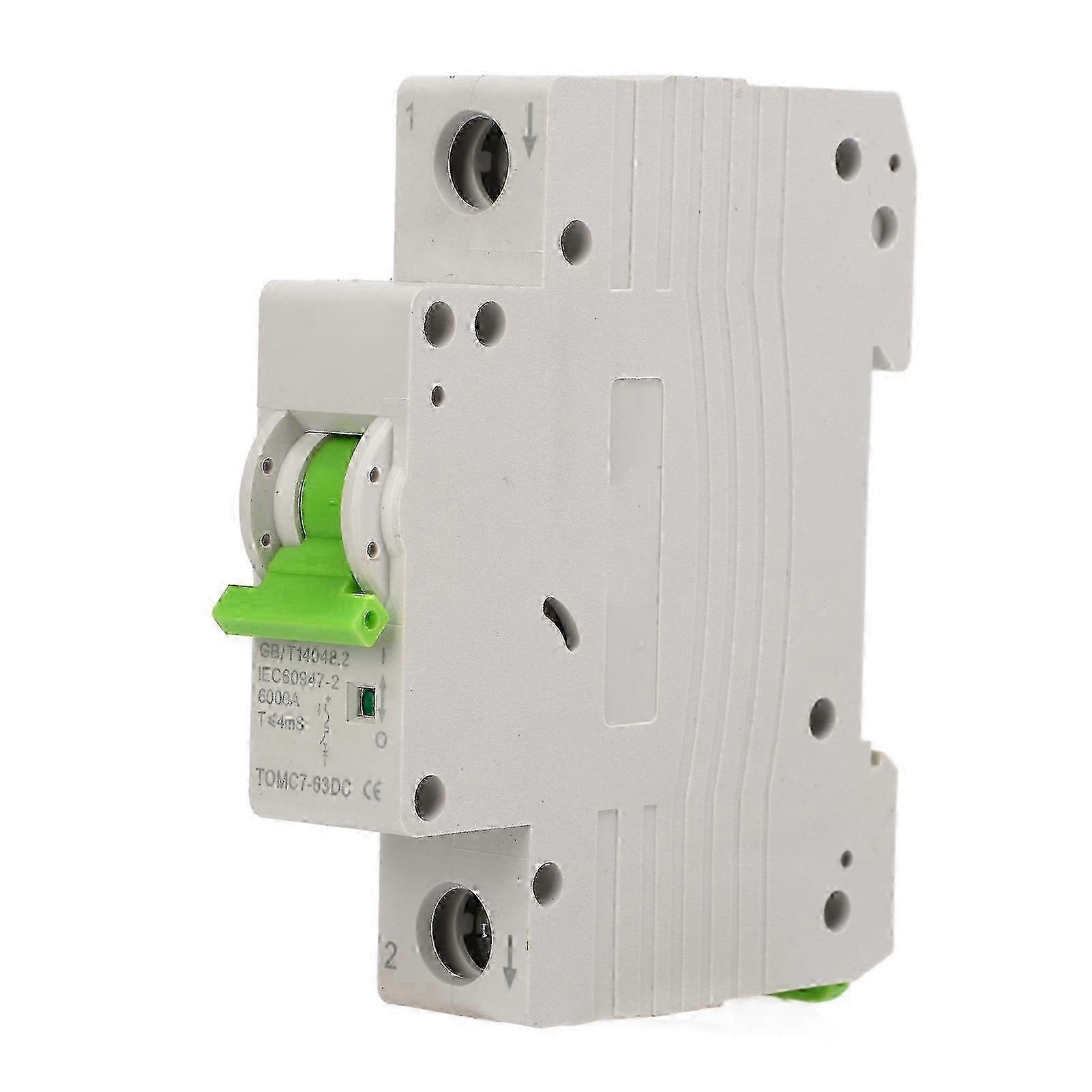 PV Circuit Breaker 1P Mini Magnetic System Quick Trip DC Circuit Isolator for Solar System