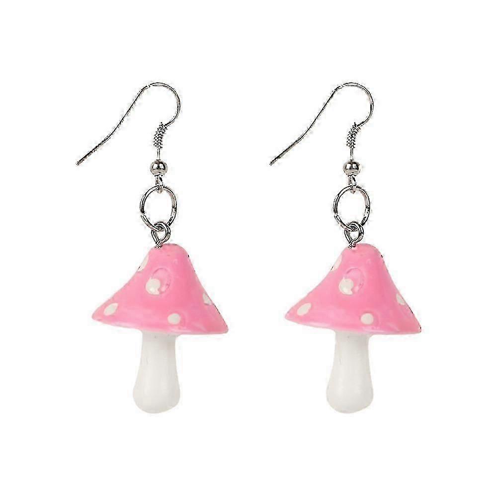 Mushroom Shaped Stud Earrings for Women's
