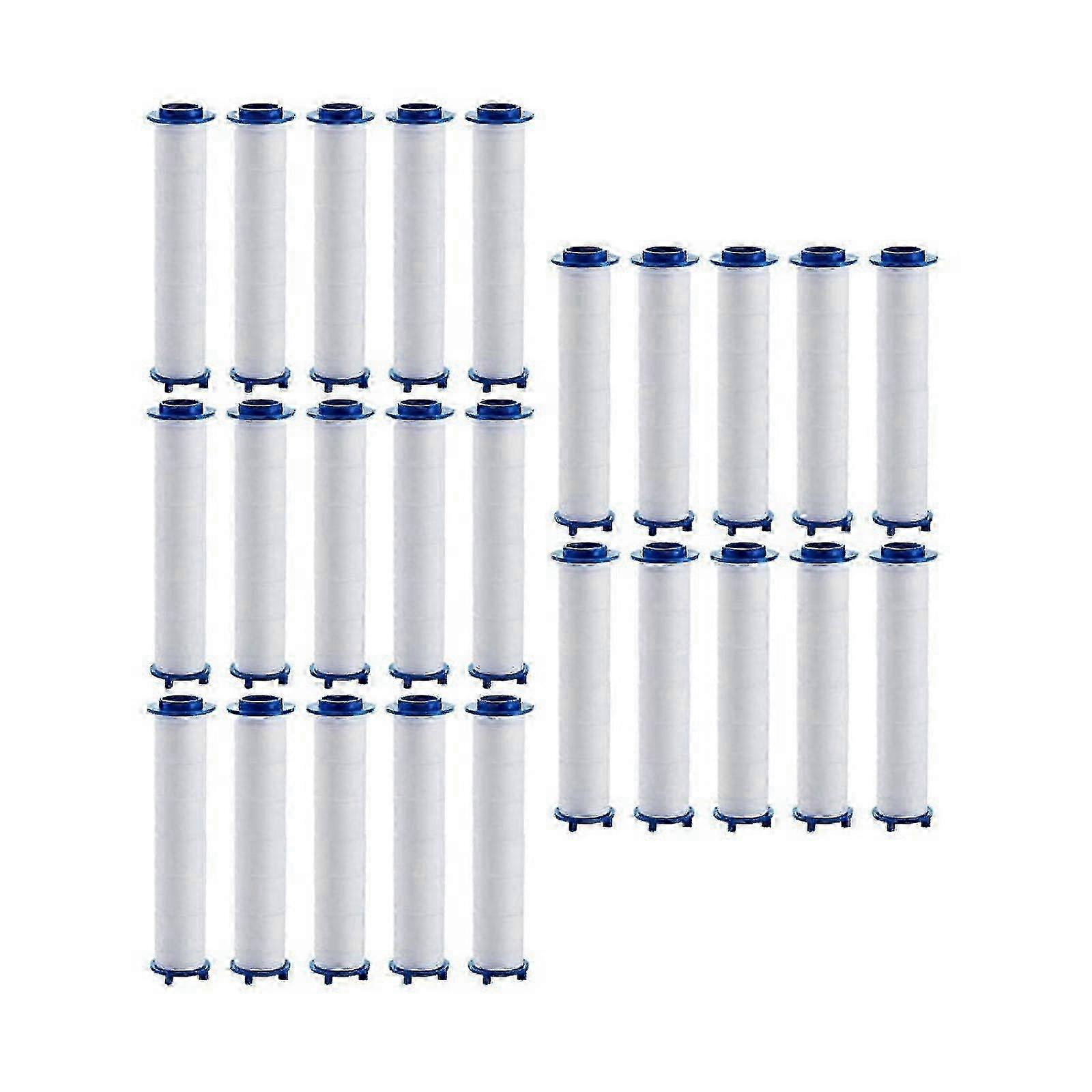 25PCS Universal PP Cotton Shower Filters Replacements Shower Water Filters