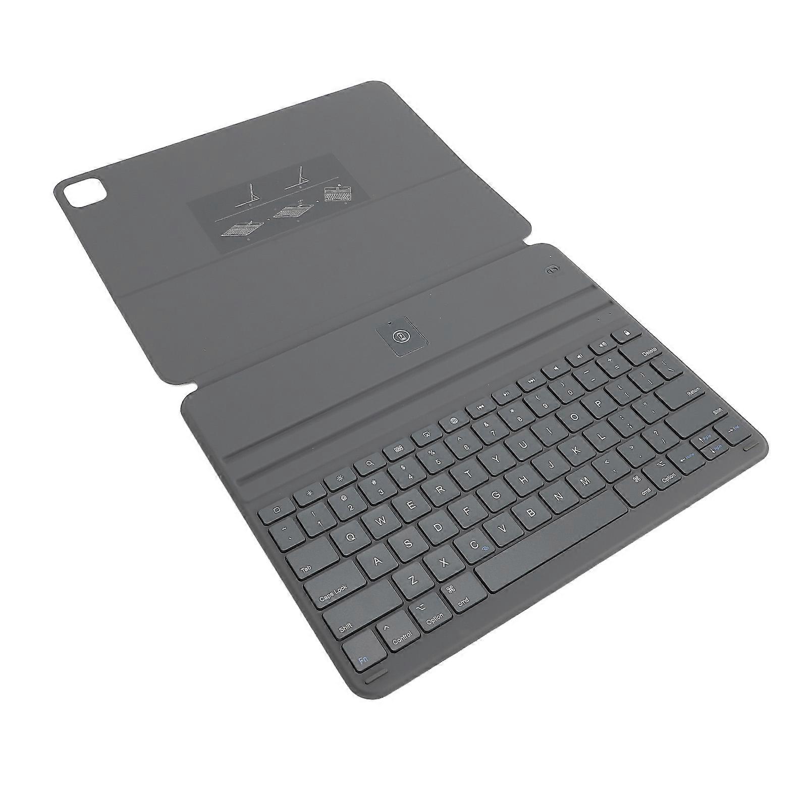 Keyboard Case PU Leather Magnetic Wireless Bluetooth Keyboard Cover for Pro 12.9 2018 2020 2021 2022 