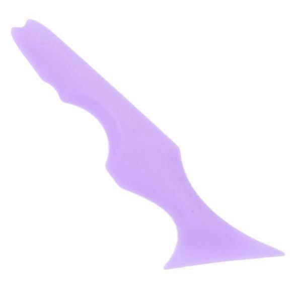 Multi-function Eyeliner Stencil Lipstick Makeup Tool Silicone Mascara Applicator Silicone Eyeliner Aid