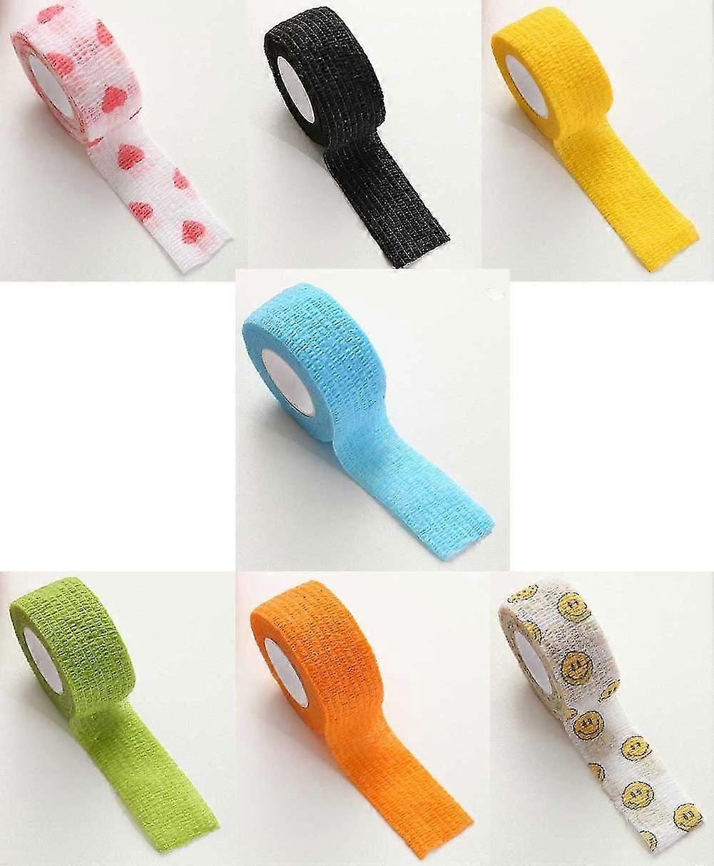 7 κύλινδροι μη υφασμένων αυτοκόλλητων επιδέσμων για την προστασία δακτύλων