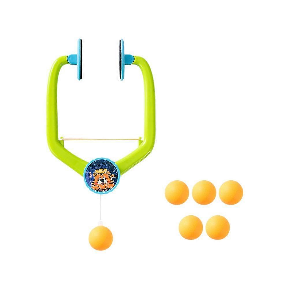 Suspended Table Tennis Trainer Set for Indoor Sports ABS Material Parent-Child Interactive Training Improves Focus and Hand-Eye Coordination